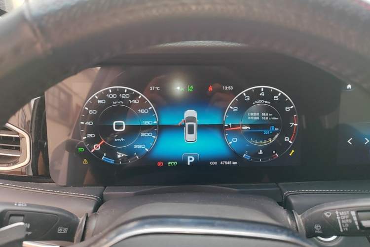 Used JETOUR X95 2020 1.6T DCT Conquest Pro Edition 5 Seats Instrument Cluster