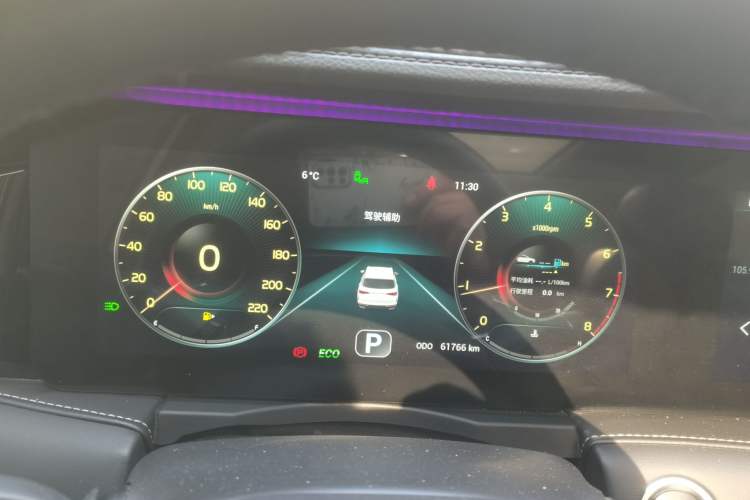 Used JETOUR X95 2020 1.6T DCT Love Pro Edition 6-Seater Instrument Cluster