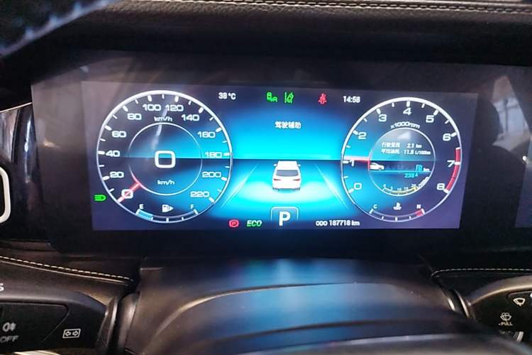 Used JETOUR X95 2020 1.6T DCT Exploration Pro Edition 6-seater Instrument Cluster