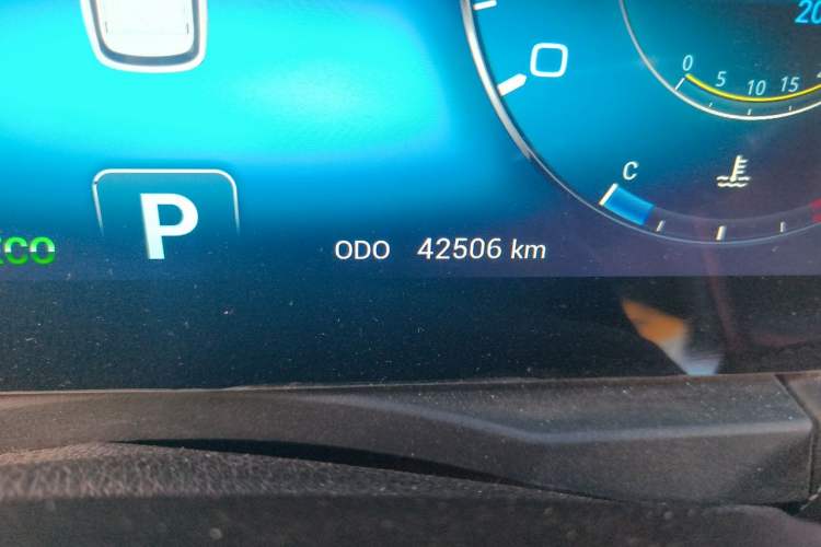 Used JETOUR X95 2020 1.6T DCT Exploration Pro Edition 5-seater Odometer Close Up