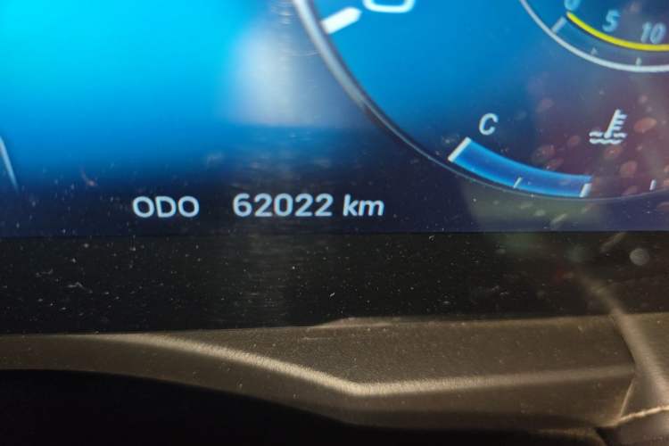 Used JETOUR X95 2020 1.6T DCT Exploration Pro Edition 6-seater Odometer Close Up
