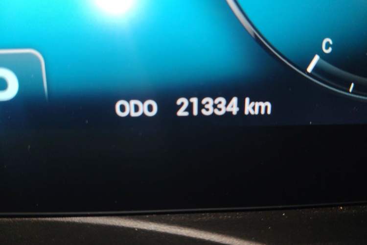 Used JETOUR X95 2020 1.6T DCT Love Pro Edition 7 Seats Odometer Close Up
