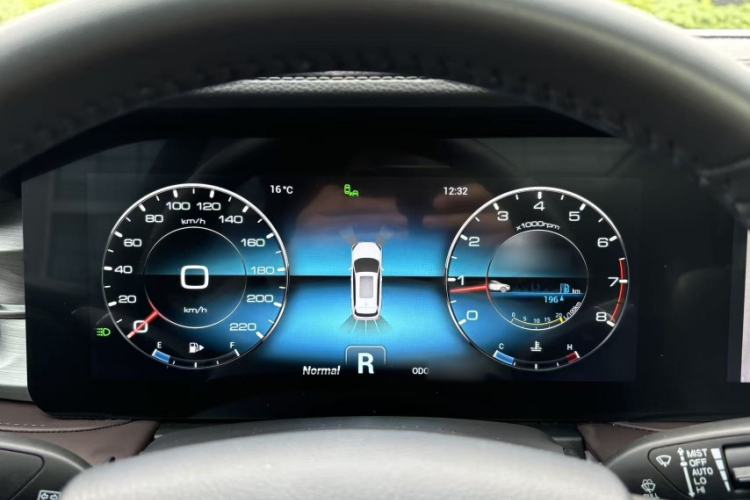 Used JETOUR X95 2023 1.6T DCT Era Edition 7-Seater Instrument Cluster