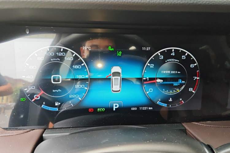 Used JETOUR X95 2024 1.6T DCT Era Edition 7-Seater Instrument Cluster