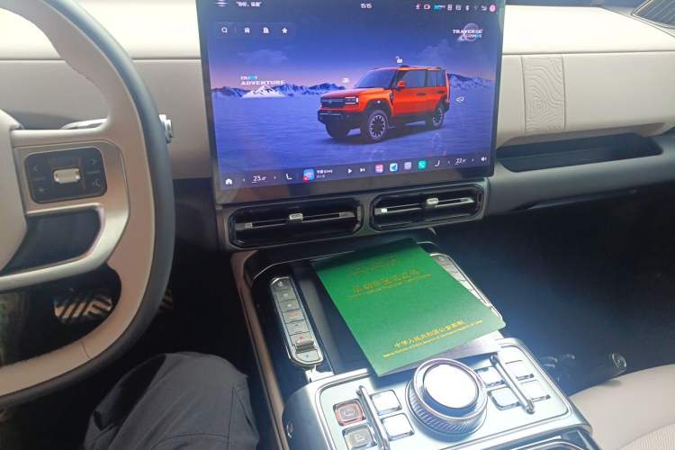 Used Jetour Zongheng G700 Trailblazer 2025 Model Zong Ye Edition 5-seater Audio And AC Panel