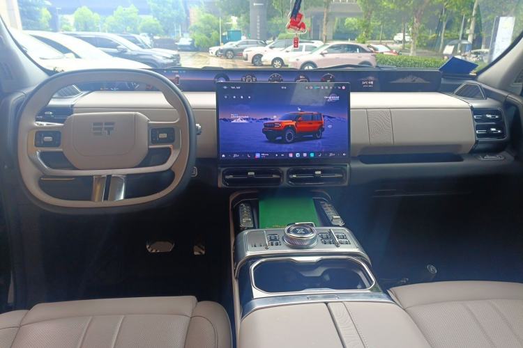 Used Jetour Zongheng G700 Trailblazer 2025 Model Zong Ye Edition 5-seater Center Console