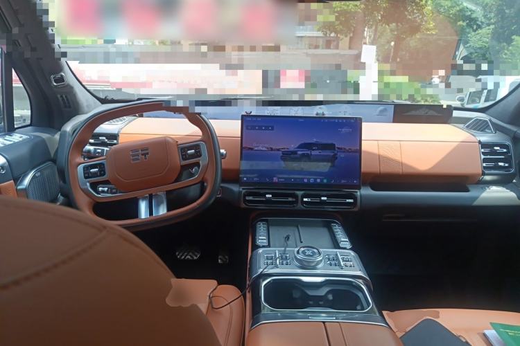 Used Jetour Zongheng G700 Trailblazer 2025 Model Zong Ye Edition 6-seater Center Console