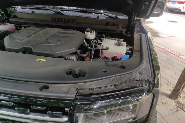 Used Jetour Zongheng G700 Trailblazer 2025 Model Huan Ta Edition—Tan Ye 5-seater Engine Bay Left