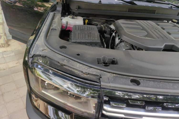 Used Jetour Zongheng G700 Trailblazer 2025 Model Huan Ta Edition—Tan Ye 5-seater Engine Bay Right