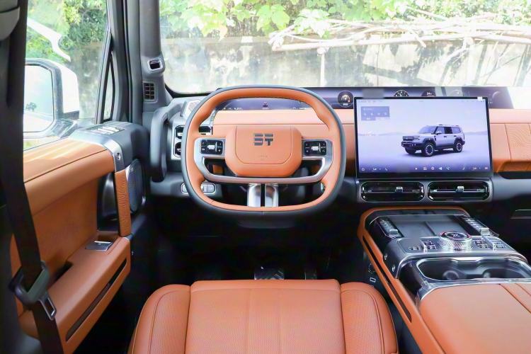 Used Jetour Zongheng G700 Trailblazer 2025 Model Zong Ye Edition 6-seater Interior 4
