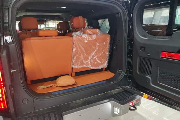 Used Jetour Zongheng G700 Trailblazer 2025 Model Zong Ye Edition 6-seater Trunk