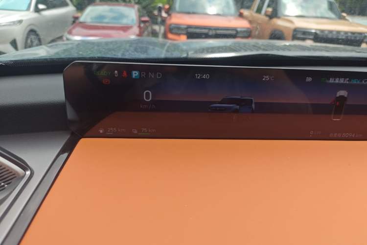 Used Jetour Zongheng G700 Trailblazer 2025 Model Xiangjing Edition 6-seater Instrument Cluster