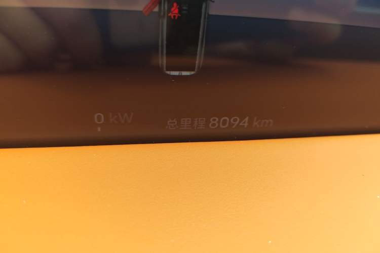 Used Jetour Zongheng G700 Trailblazer 2025 Model Xiangjing Edition 6-seater Odometer Close Up