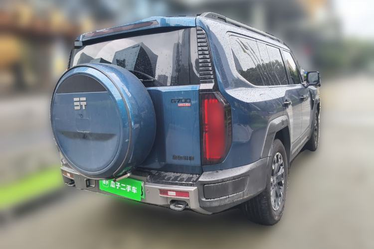 Used Jetour Zongheng G700 Trailblazer 2025 Model Xiangjing Edition 5-seater Rear Right 45 Deg