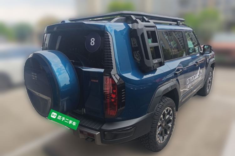 Used Jetour Zongheng G700 Trailblazer 2025 Model Xiangjing Edition 6-seater Rear Right 45 Deg