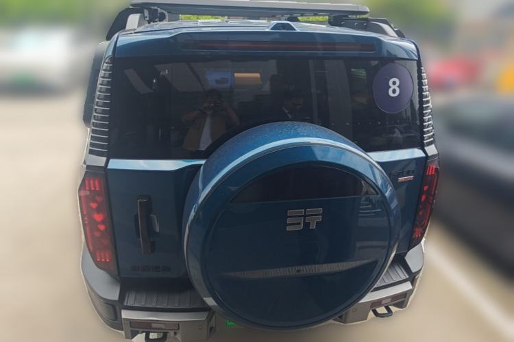 Used Jetour Zongheng G700 Trailblazer 2025 Model Xiangjing Edition 6-seater Rear