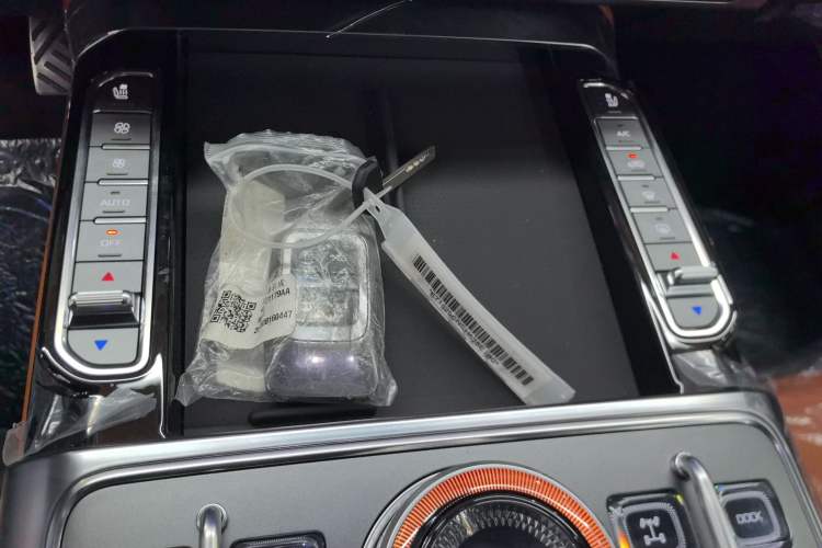 Used Jetour Zongheng G700 Trailblazer 2025 Model Tan Ye Edition Audio And AC Panel