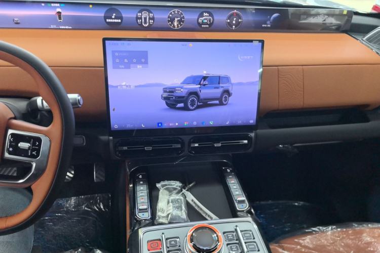 Used Jetour Zongheng G700 Trailblazer 2025 Model Tan Ye Edition Interior 2