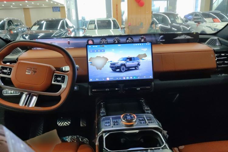 Used Jetour Zongheng G700 Trailblazer 2025 Model Tan Ye Edition Interior 2