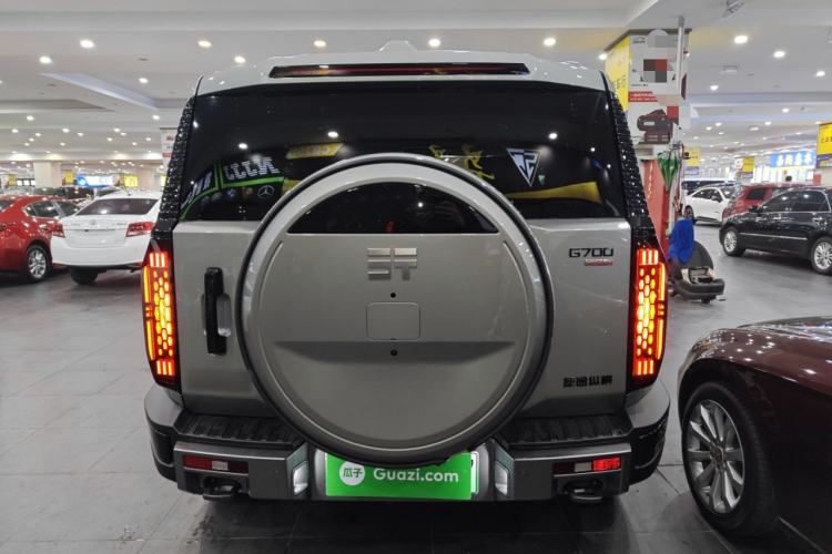 Used Jetour Zongheng G700 Trailblazer 2025 Model Zong Ye Edition 5-seater Rear