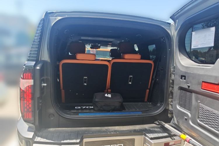 Used Jetour Zongheng G700 Trailblazer 2025 Model Zong Ye Edition 6-seater Trunk