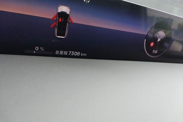 Used Jetour Zongheng G700 Trailblazer 2025 Model Xiangjing Edition 6-seater Odometer Close Up