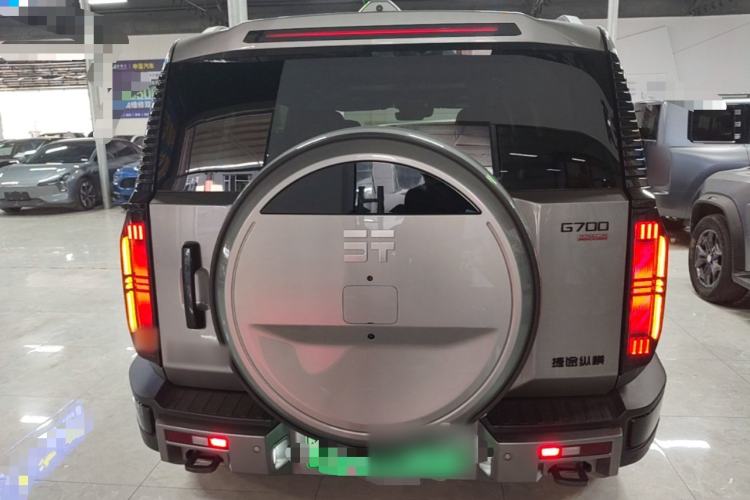 Used Jetour Zongheng G700 Trailblazer 2025 Model Xiangjing Edition 6-seater Rear