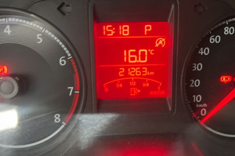 Used Jetta VA3 2021 1.5L Automatic "Upward Journey" Edition Odometer Close Up