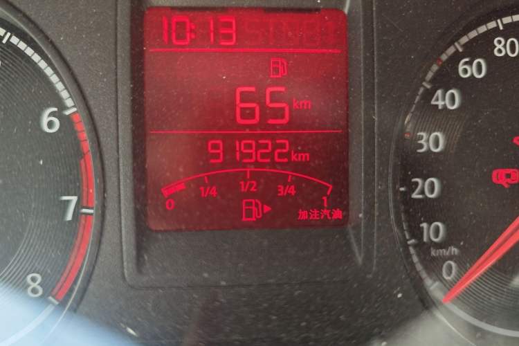 Used Jetta VA3 2019 1.5L Manual Enjoyment Edition Odometer Close Up