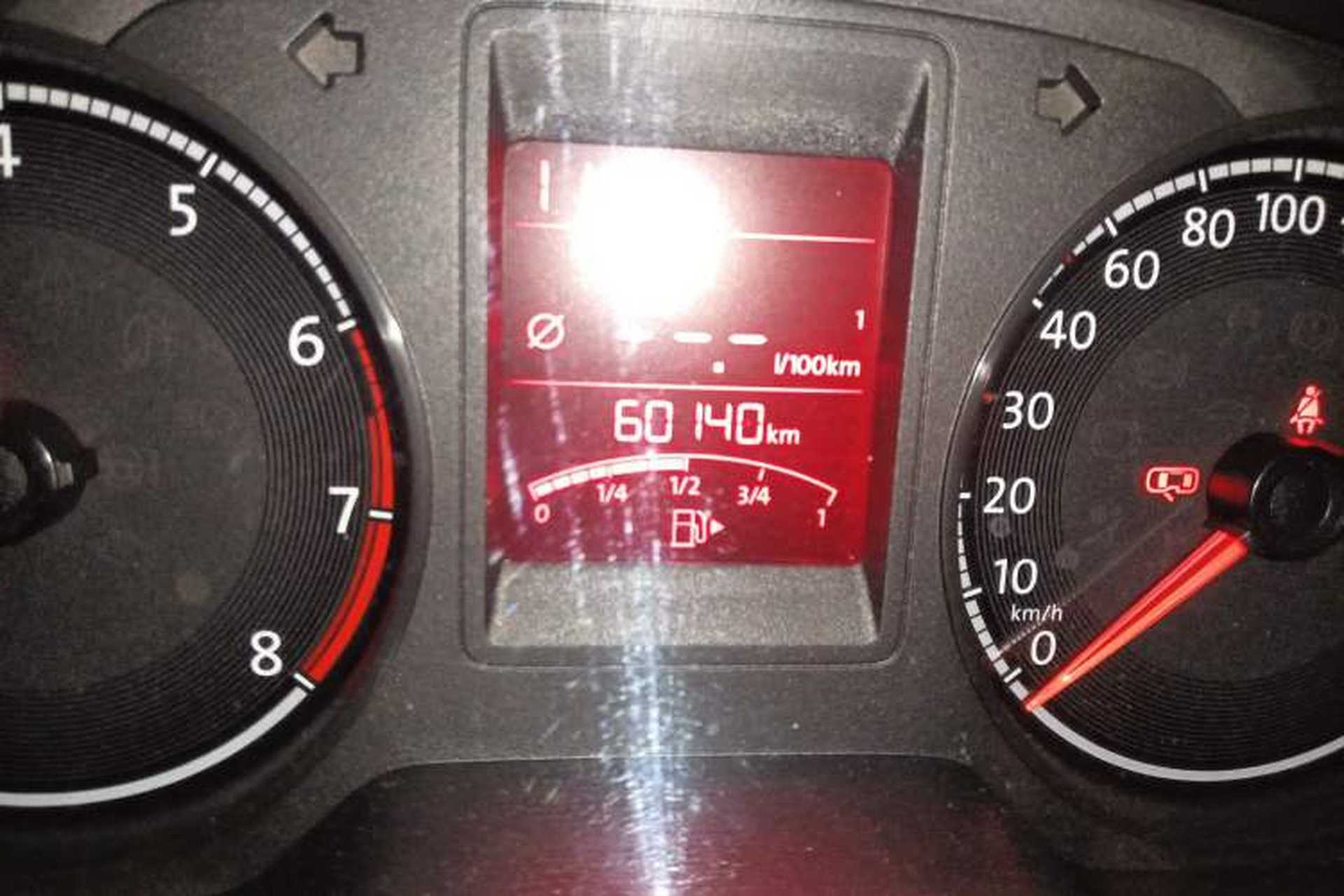 Used Jetta VA3 2019 1.5L Manual Enjoyment Edition Odometer Close Up