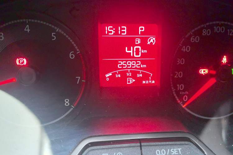 Used Jetta VA3 2019 1.5L Automatic Enjoyment Edition Odometer Close Up