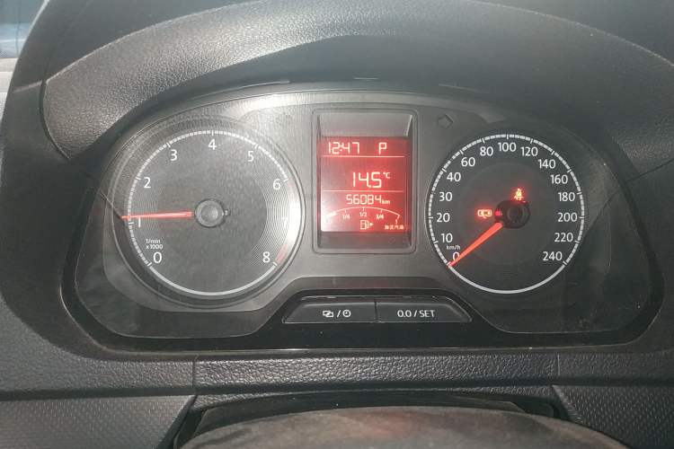 Used Jetta VA3 2020 1.5L Automatic "Upward Life" Edition Odometer Close Up