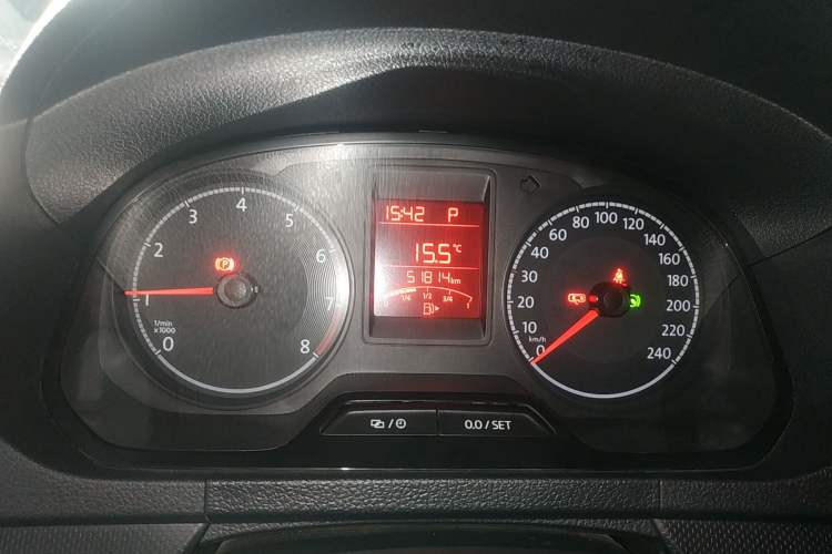 Used Jetta VA3 2020 1.5L Automatic "Upward Life" Edition Odometer Close Up
