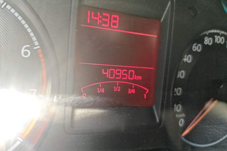 Used Jetta VA3 2021 1.5L Automatic Enjoyment Edition Odometer Close Up