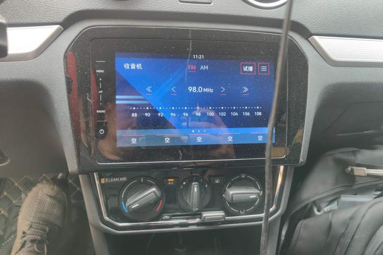Used Jetta VA3 2021 1.5L Automatic Enjoyment Edition Audio And AC Panel