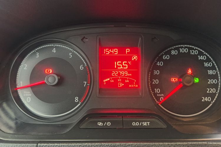 Used Jetta VA3 2021 1.5L Automatic "Upward Journey" Edition Odometer Close Up