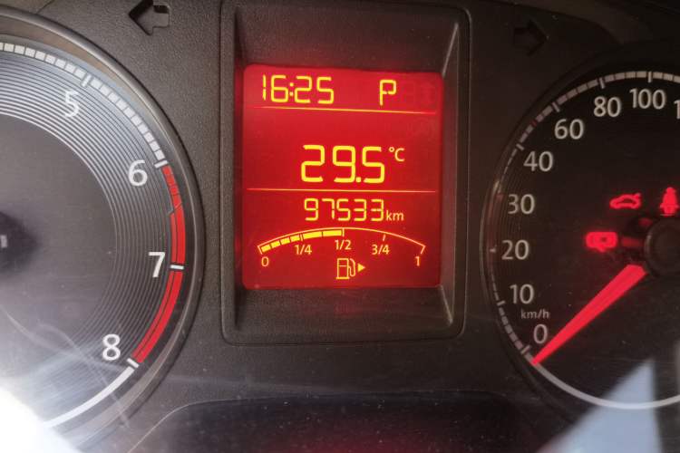 Used Jetta VA3 2021 1.5L Automatic "Upward Journey" Edition Odometer Close Up