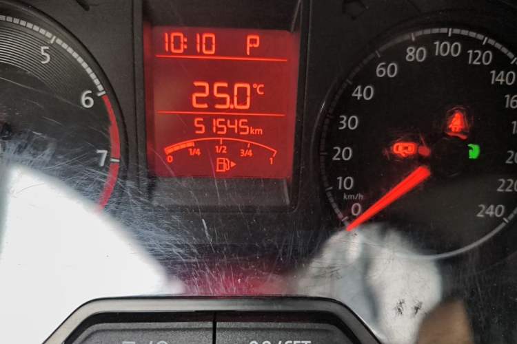 Used Jetta VA3 2021 1.5L Automatic "Upward Journey" Edition Odometer Close Up