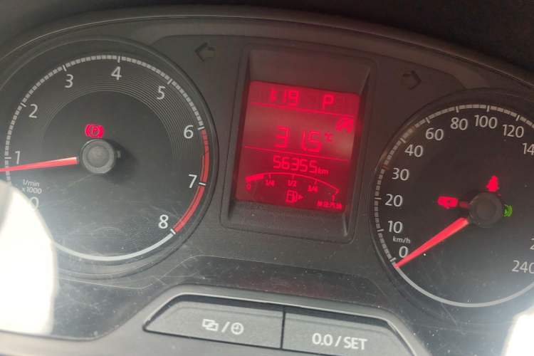 Used Jetta VA3 2021 1.5L Automatic "Upward Journey" Edition Odometer Close Up