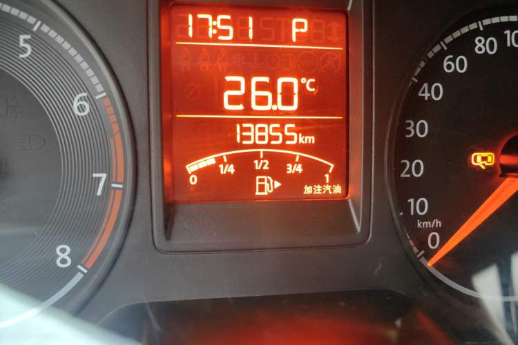 Used Jetta VA3 2021 1.5L Automatic "Upward Journey" Edition Odometer Close Up