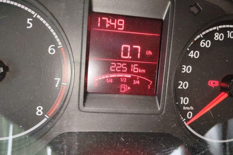 Used Jetta VA3 2021 1.5L Manual Enjoyment Edition Odometer Close Up