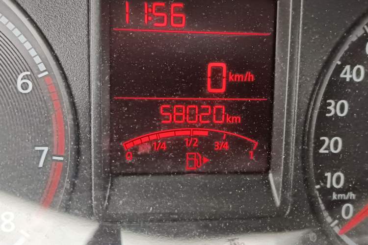 Used Jetta VA3 2021 1.5L Manual Enjoyment Edition Odometer Close Up