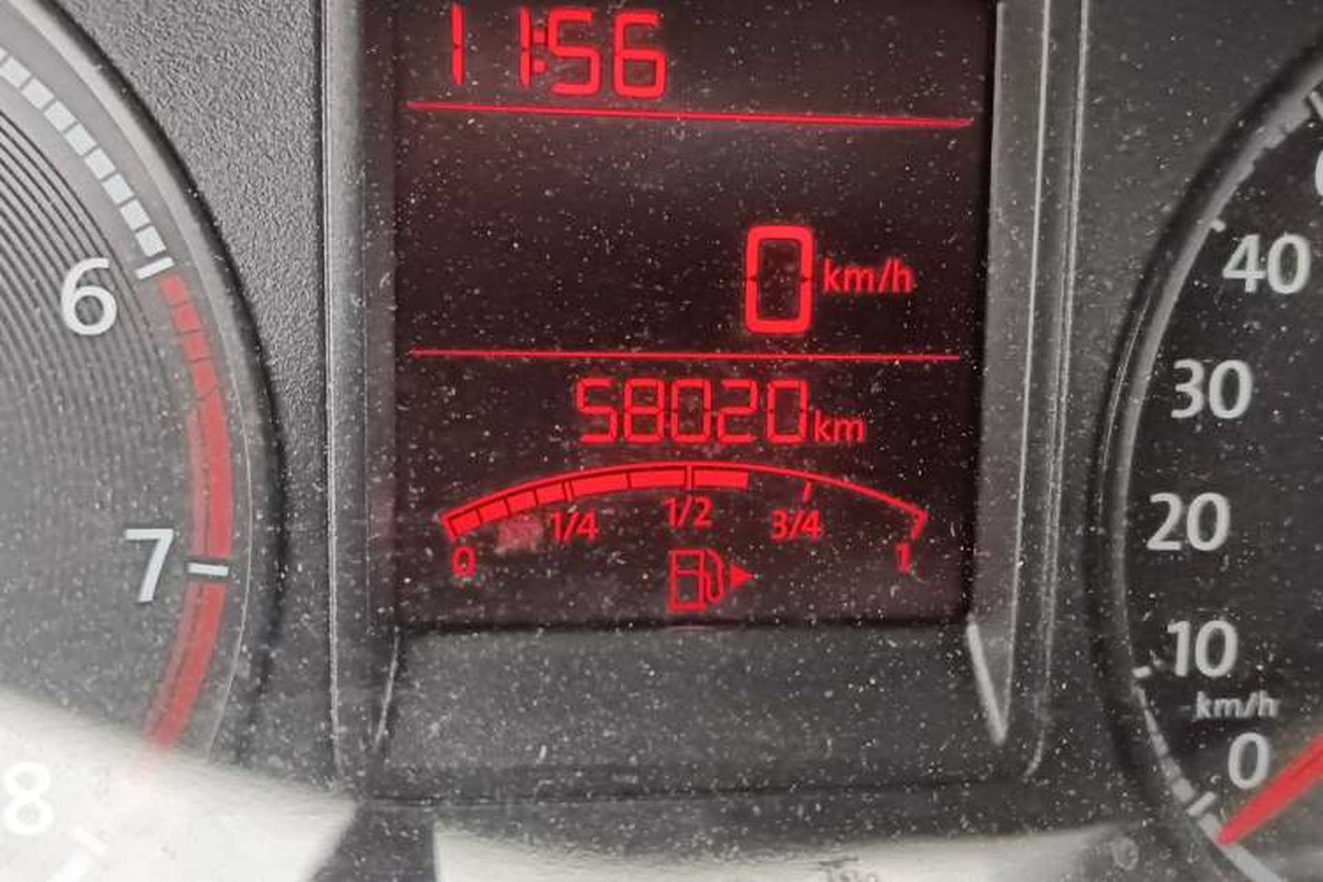 Used Jetta VA3 2021 1.5L Manual Enjoyment Edition Odometer Close Up