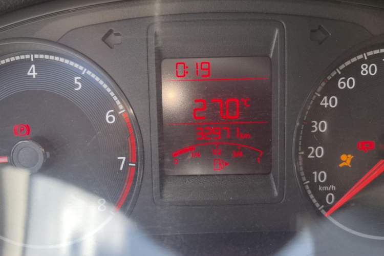 Used Jetta VA3 2024 1.5L Manual Entry-Level Version Odometer Close Up