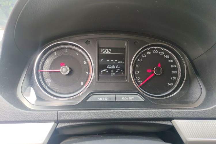 Used Jetta VA3 2024 1.5L Manual Enjoyment Version Odometer Close Up