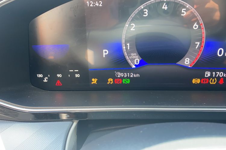 Used Jetta VA7 2025 1.4T First-Come First-Served Edition Odometer Close Up