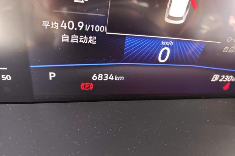 Used Jetta VA7 2025 1.4T First-Come First-Served Edition Odometer Close Up