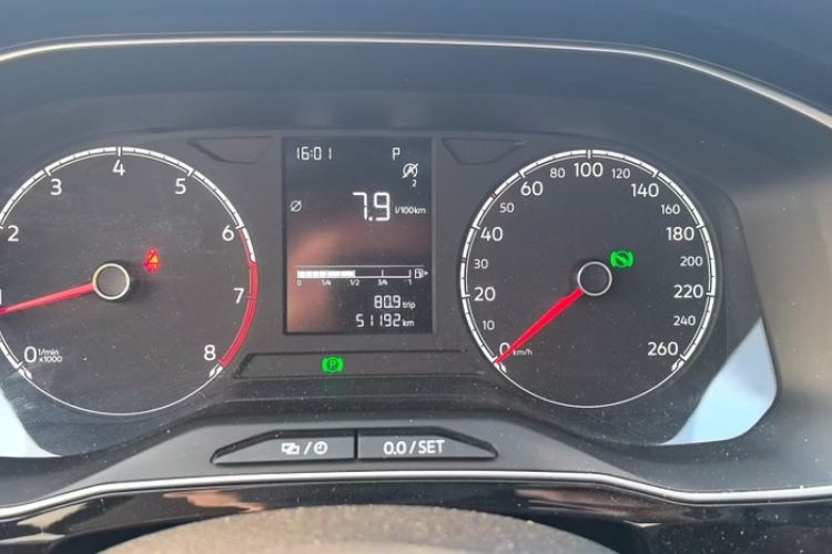 Used Jetta VS5 2022 280TSI Automatic Enjoyment Pro Trim Odometer Close Up