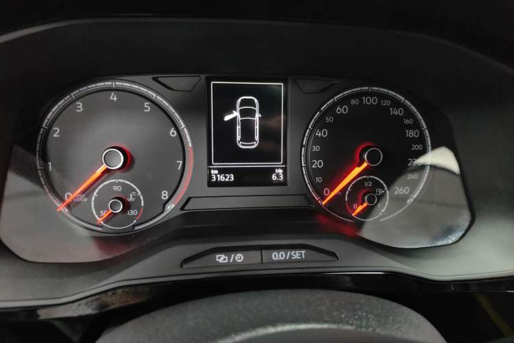 Used Jetta VS5 2019 280TSI Automatic Glory Edition Odometer Close Up