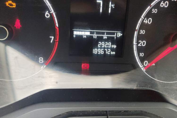 Used Jetta VS5 2021 280TSI Automatic Trend Edition Odometer Close Up